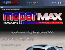 Tablet Screenshot of moparmax.com